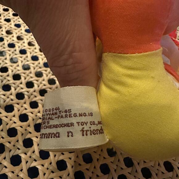 1982 Emma & Friends 5" Emma Doll Knickerbockers Applause Doll Vintage Rare - Picture 8 of 9